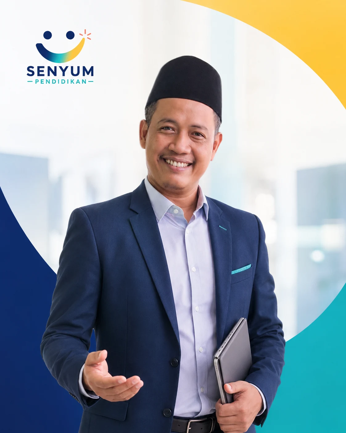 Abdur Rohim, M.Pd., pengelola Senyum Pendidikan